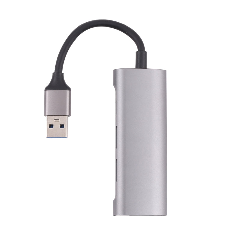 U-811 4 in 1 USB 3.0 to 3 USB 3.0 + USB-C / Type-C Ports HUB Docking Station - USB 3.0 HUB by PMC Jewellery | Online Shopping South Africa | PMC Jewellery | Buy Now Pay Later Mobicred