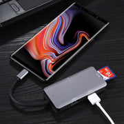 5 In 1 Dual USB 3.0 + CF + TF + SD Multi-function USB-C OTG Card Reader