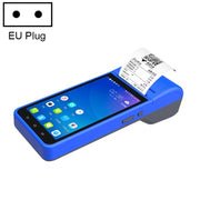 POS-6000 4G Version 1GB+8GB 58mm PDA Handheld 5.5 inch QR Code Android Smart POS Teminal Scanner Printer, EU Plug