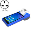 POS-6000 4G Version 1GB+8GB 58mm PDA Handheld 5.5 inch QR Code Android Smart POS Teminal Scanner Printer, UK Plug - Printer by PMC TechLife | Online Shopping South Africa | PMC TechLife | Buy Now Pay Later Mobicred