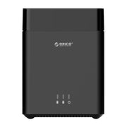 ORICO DS200U3 3.5 inch 2 Bay Magnetic-type USB 3.0 Hard Drive Enclosure with Blue LED Indicator(Black)