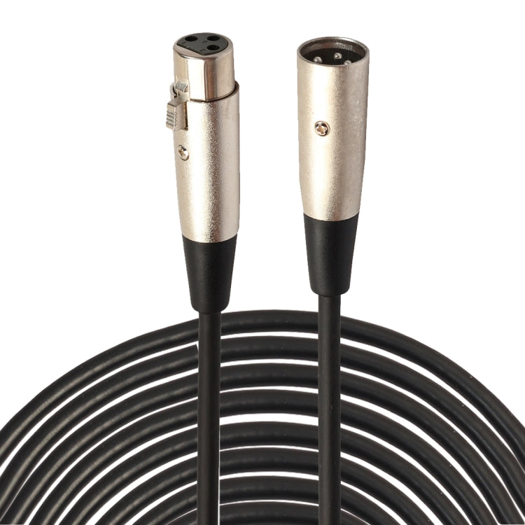 20m 3-Pin XLR Male to XLR Female MIC Shielded Cable Microphone Audio Cord - Microphone Audio Cable & Connector by PMC TechLife | Online Shopping South Africa | PMC TechLife | Buy Now Pay Later Mobicred