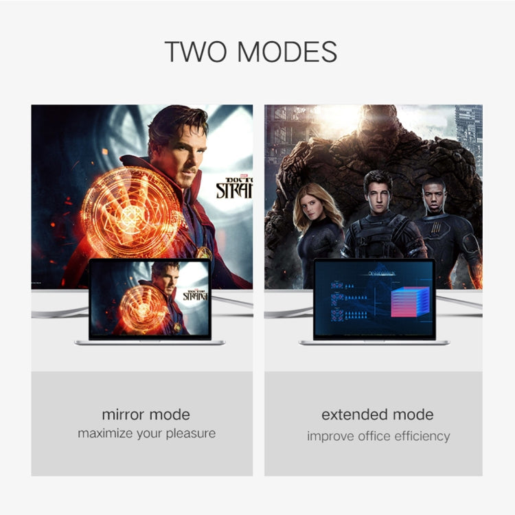 2 in 1 4Kx2K Mini DisplayPort to VGA & HDMI Adapter (Silver) - free shipping - PMC Jewellery - Order now!