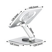 L-14 Aluminum Alloy Foldable Rotating Laptop/Tablet Stand(Green)