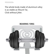 L-14 Aluminum Alloy Foldable Rotating Laptop/Tablet Stand(Silver)