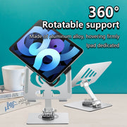 L-14 Aluminum Alloy Foldable Rotating Laptop/Tablet Stand(Green)