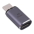 40Gbps USB-C / Type-C Male to USB-C / Type-C Magnetic Head Female Adapter - Cable & Adapters by PMC TechLife | Online Shopping South Africa | PMC TechLife | Buy Now Pay Later Mobicred