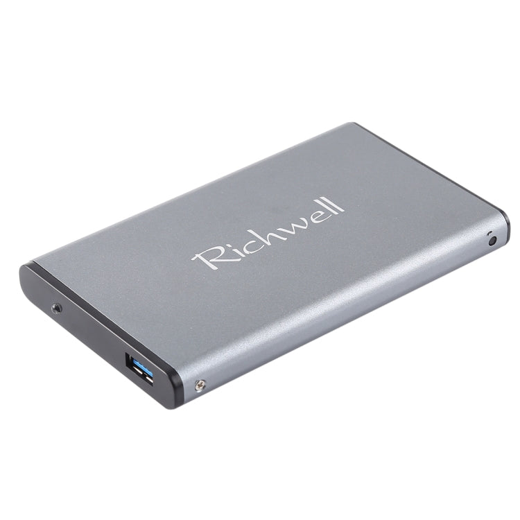 Richwell SATA R2-SATA-1TGB 1TB 2.5 inch USB3.0 Super Speed Interface Mobile Hard Disk Drive(Grey) - free shipping - PMC Jewellery - Order now!