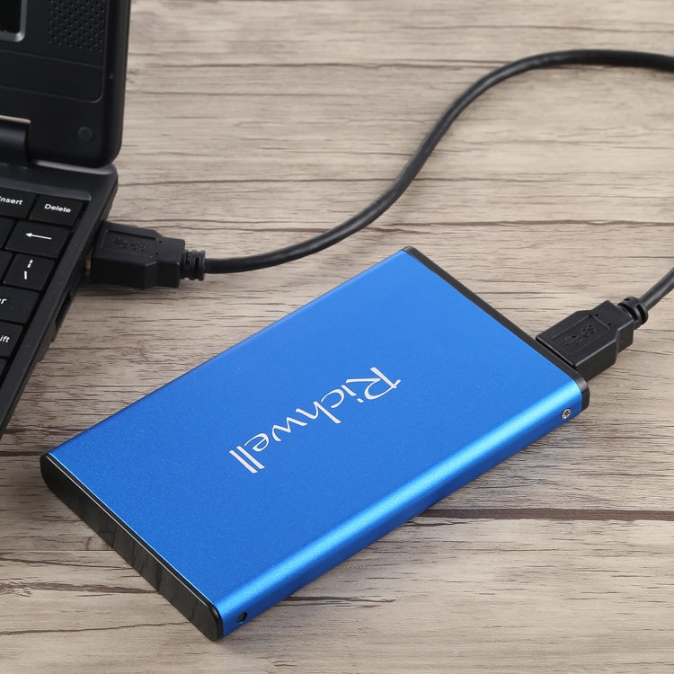 Richwell SATA R2-SATA-1TGB 1TB 2.5 inch USB3.0 Super Speed Interface Mobile Hard Disk Drive(Blue) - free shipping - PMC Jewellery - Order now!
