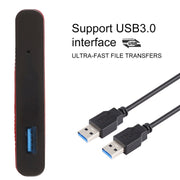 Richwell SATA R2-SATA-1TGB 1TB 2.5 inch USB3.0 Super Speed Interface Mobile Hard Disk Drive(Red)