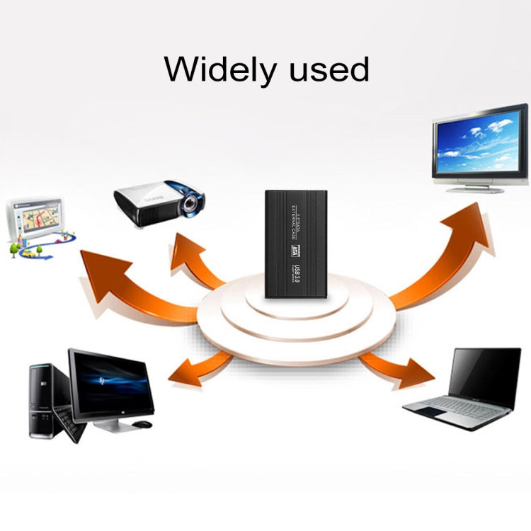 Richwell SATA R2-SATA-2TB 2TB 2.5 inch USB3.0 Super Speed Interface Mobile Hard Disk Drive(Black) - free shipping - PMC Jewellery - Order now!