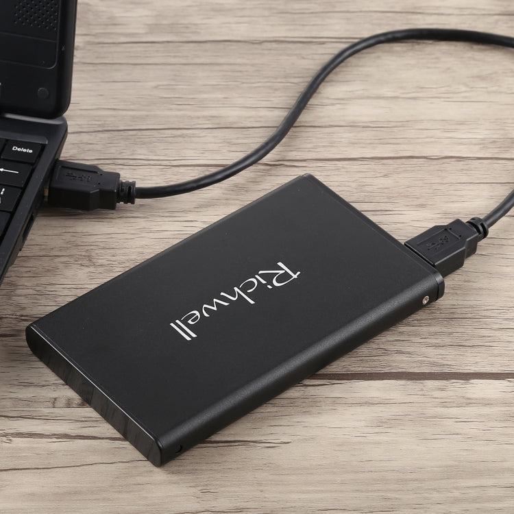Richwell SATA R2-SATA-2TB 2TB 2.5 inch USB3.0 Super Speed Interface Mobile Hard Disk Drive(Black) - free shipping - PMC Jewellery - Order now!