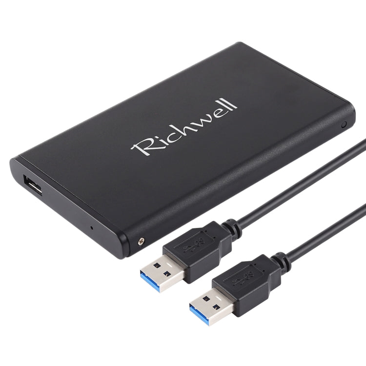 Richwell SATA R2-SATA-160GB 160GB 2.5 inch USB3.0 Super Speed Interface Mobile Hard Disk Drive(Black) - free shipping - PMC Jewellery - Order now!