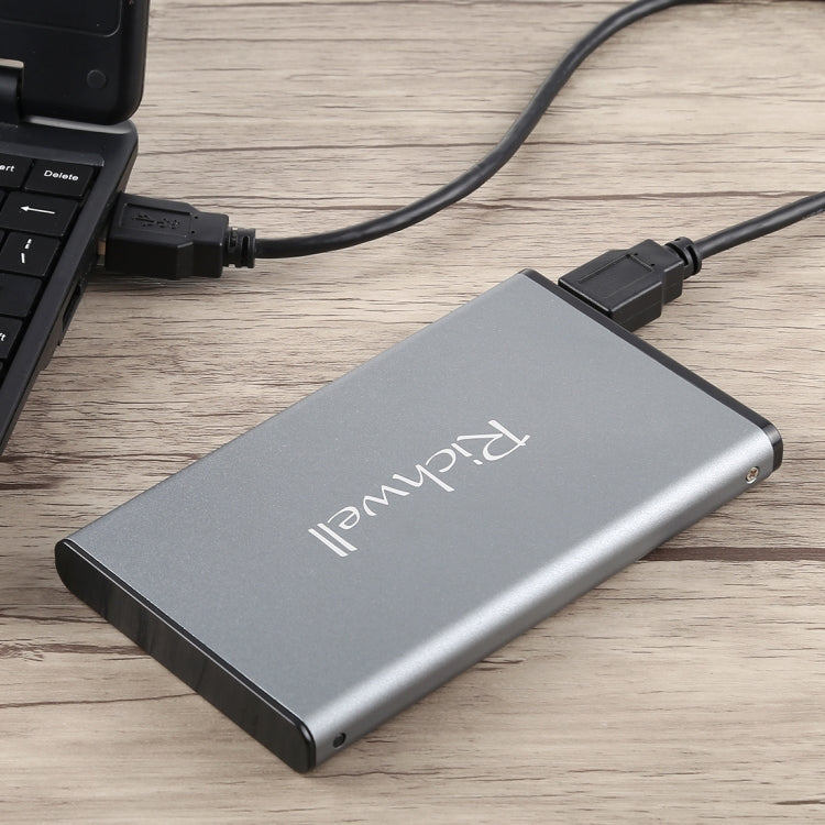 Richwell SATA R2-SATA-160GB 160GB 2.5 inch USB3.0 Super Speed Interface Mobile Hard Disk Drive(Grey) - free shipping - PMC Jewellery - Order now!
