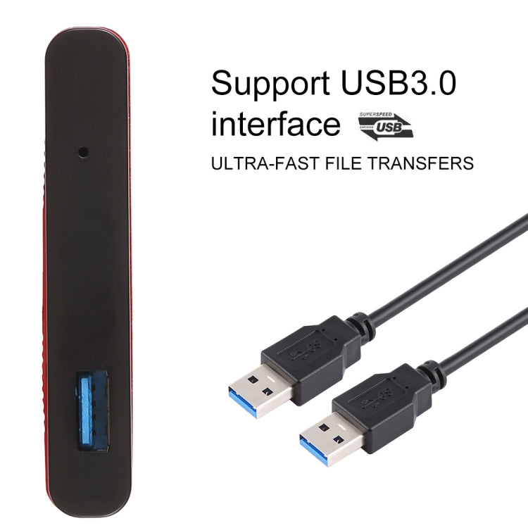 Richwell SATA R2-SATA-160GB 160GB 2.5 inch USB3.0 Super Speed Interface Mobile Hard Disk Drive(Red)