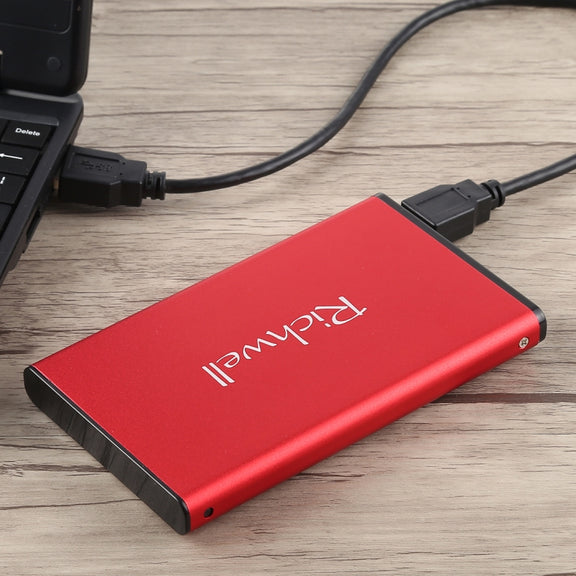 Richwell SATA R2-SATA-160GB 160GB 2.5 inch USB3.0 Super Speed Interface Mobile Hard Disk Drive(Red)