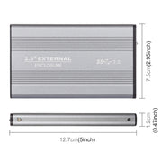 Richwell SATA R2-SATA-250GB 250GB 2.5 inch USB3.0 Super Speed Interface Mobile Hard Disk Drive(Grey)