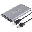 Richwell SATA R2-SATA-320GB 320GB 2.5 inch USB3.0 Super Speed Interface Mobile Hard Disk Drive(Grey) - External Hard Drives by Richwell | Online Shopping South Africa | PMC TechLife | Buy Now Pay Later Mobicred