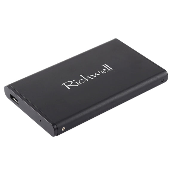 Richwell SATA R2-SATA-500GB 500GB 2.5 inch USB3.0 Super Speed Interface Mobile Hard Disk Drive(Black)