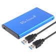 Richwell SATA R2-SATA-500GB 500GB 2.5 inch USB3.0 Super Speed Interface Mobile Hard Disk Drive(Blue) - External Hard Drives by Richwell | Online Shopping South Africa | PMC TechLife | Buy Now Pay Later Mobicred