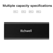 Richwell SSD R280-SSD-480GB 480GB Mobile Hard Disk Drive for Desktop PC(Black)