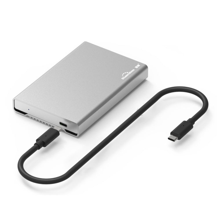Blueendless U23Q SATA 2.5 inch Micro B Interface HDD Enclosure with USB-C / Type-C to USB-C / Type-C Cable, Support Thickness: 1cm or less - free shipping - PMC Jewellery - Order now!