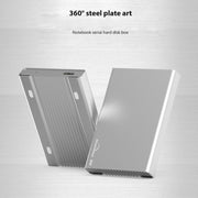 Blueendless U23Q SATA 2.5 inch Micro B Interface HDD Enclosure with USB-C / Type-C to USB 3.0 Cable, Support Thickness: 1cm or less