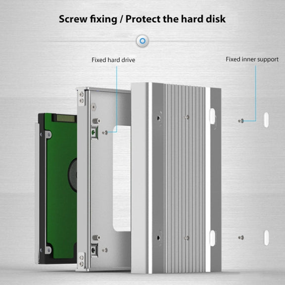 Blueendless U23Q SATA 2.5 inch Micro B Interface HDD Enclosure with USB-C / Type-C to USB 3.0 Cable, Support Thickness: 1cm or less