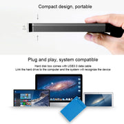 SEATAY HD213 Tool Free Screwless SATA 2.5 inch USB 3.0 Interface HDD Enclosure, The Maximum Support Capacity: 2TB(Blue)