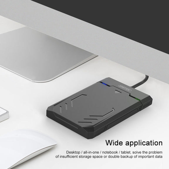 UNITEK SATA 2.5 inch USB 3.0 Interface HDD Enclosure, Length: 30cm