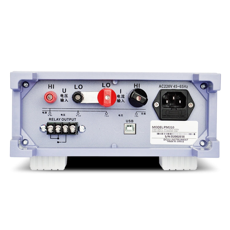 DCUU PM310 Intelligent Electrical Parameters Measuring Instrument (US Plug) - Current & Voltage Tester by PMc TechLife | Online Shopping South Africa | PMc TechLife | Buy Now Pay Later Mobicred