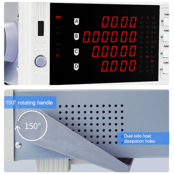 DCUU PM310 Intelligent Electrical Parameters Measuring Instrument (EU Plug)