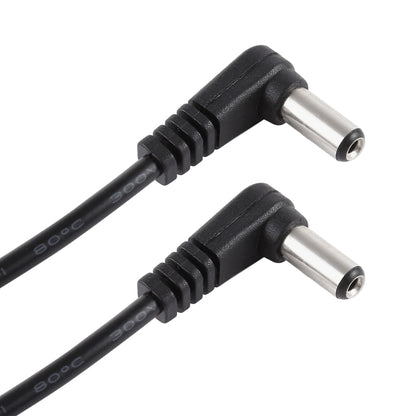 30cm 5A 5.5 x 2.1mm Male to Male Elbow DC Power Supply Plug Cable, DC 12-24V - Universal Power Adapter by PMC Jewellery | Online Shopping South Africa | PMC Jewellery | Buy Now Pay Later Mobicred