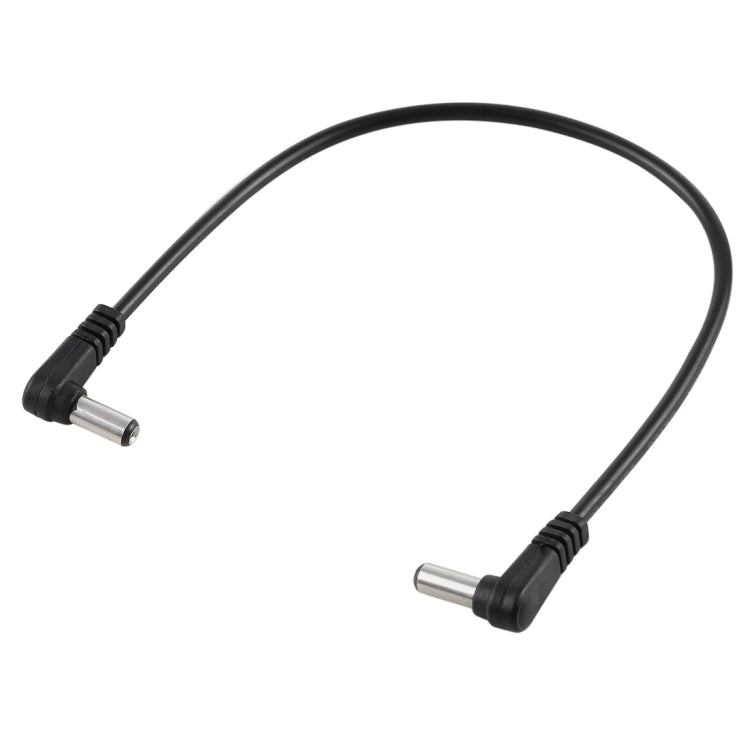 30cm 5A 5.5 x 2.1mm Male to Male Elbow DC Power Supply Plug Cable, DC 12-24V - Universal Power Adapter by PMC Jewellery | Online Shopping South Africa | PMC Jewellery | Buy Now Pay Later Mobicred