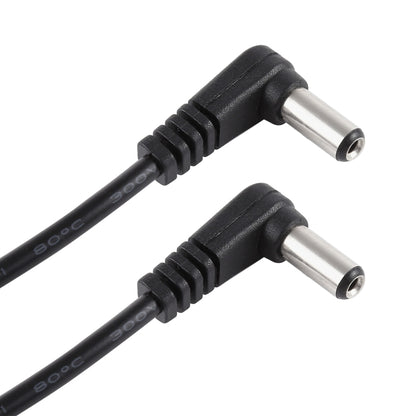 30cm 5A 5.5 x 2.1mm Male to Male Elbow DC Power Supply Plug Cable, DC 12-24V - Universal Power Adapter by PMC Jewellery | Online Shopping South Africa | PMC Jewellery | Buy Now Pay Later Mobicred