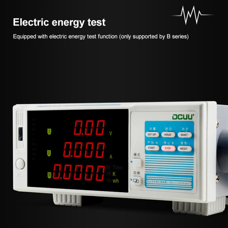 DCUU PM9915 Intelligent Electrical Parameters Measuring Instrument (EU Plug) - Current & Voltage Tester by PMC TechLife | Online Shopping South Africa | PMC TechLife | Buy Now Pay Later Mobicred