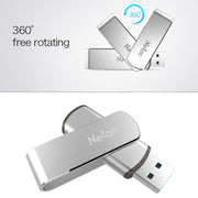 Netac U388 128GB USB 3.0 Twister Secure Encryption Flash Disk