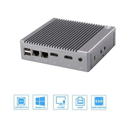 K660S Windows and Linux System Mini PC, Intel Celeron Processor N2840 Quad-Core 1.83- 2.25GHz, 2GB RAM + 32GB SSD - Windows Mini PCs by PMC Jewellery | Online Shopping South Africa | PMC Jewellery | Buy Now Pay Later Mobicred