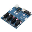 PCI-E to PCI-E Converter Card 1 to 4 1 X Express Card with 4 Ports PCI-E Slots -  by PMC TechLife | Online Shopping South Africa | PMC TechLife | Buy Now Pay Later Mobicred