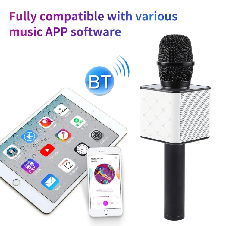 SDRD SD-08 Double Speakers High Sound Quality Handheld KTV Karaoke Recording Bluetooth Wireless Condenser Microphone(Rose Gold) - free shipping - PMC TechLife - Order now!