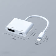7565M 8 Pin to 2K HDMI + 8 Pin Port HD Video Converter