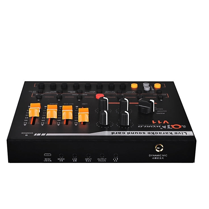 V11 Live Broadcasting Equipment Webcast Entertainment Streamer Music Synthesizer Tuning Sound Card - Microphone by PMC TechLife | Online Shopping South Africa | PMC TechLife | Buy Now Pay Later Mobicred