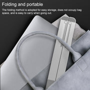 Portable Adjustable Laptop Stand Desktop Lifting Height Increase Rack Folding Heat Dissipation Holder, Style: Fan