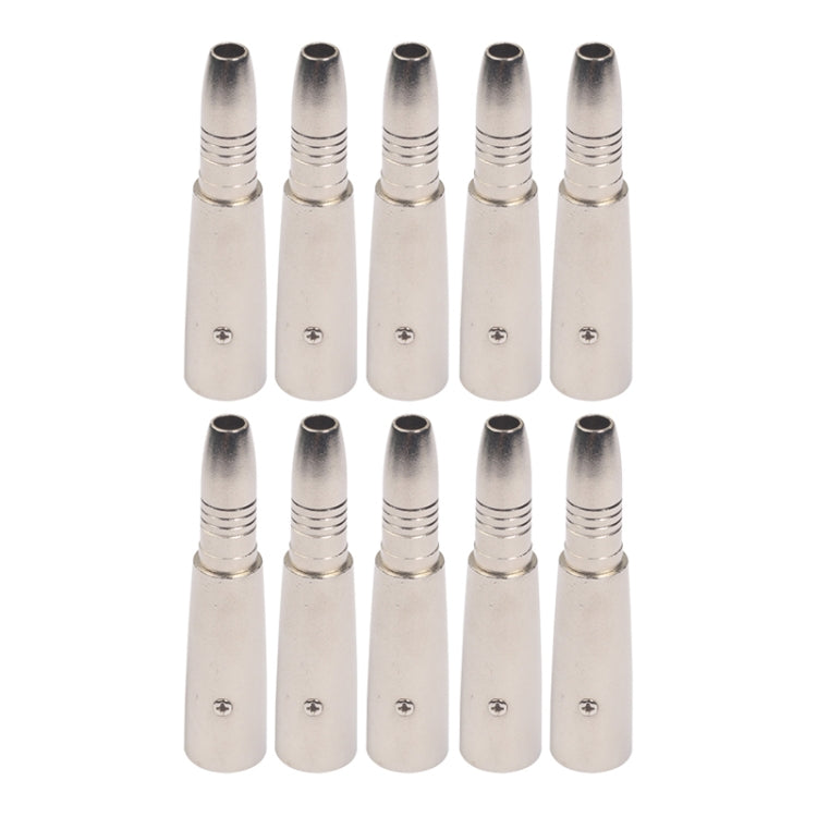10 PCS LZ1164-1 6.35mm XRL Female to Male Audio Adapter - free shipping - PMC Jewellery - Order now!