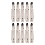 10 PCS LZ1163-1 6.35mm XRL Female to Female Audio Adapter