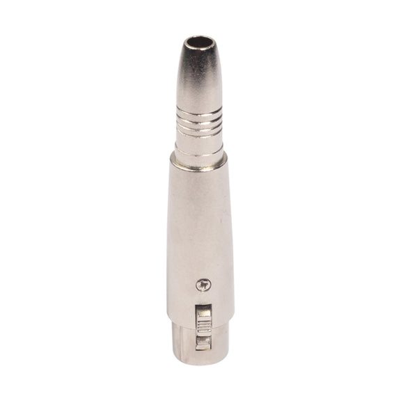 10 PCS LZ1163-1 6.35mm XRL Female to Female Audio Adapter