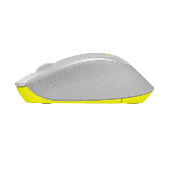 Logitech M330 Wireless Optical Mute Mouse with Micro USB Receiver (Grey)