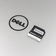 BASEQI Hidden Aluminum Alloy High Speed SD Card Case for Dell XPS 15.6 inch (9550) Laptop
