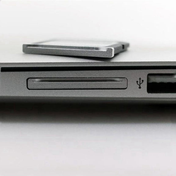 BASEQI Hidden Aluminum Alloy SD Card Case for Lenovo Ideapad 320S Laptop