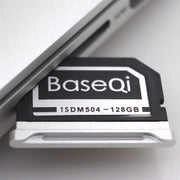 BASEQI 503MSV 128GB Aluminum Alloy Micro SD(TF) Memory Card for Macbook Pro Retina 15 inch (2012